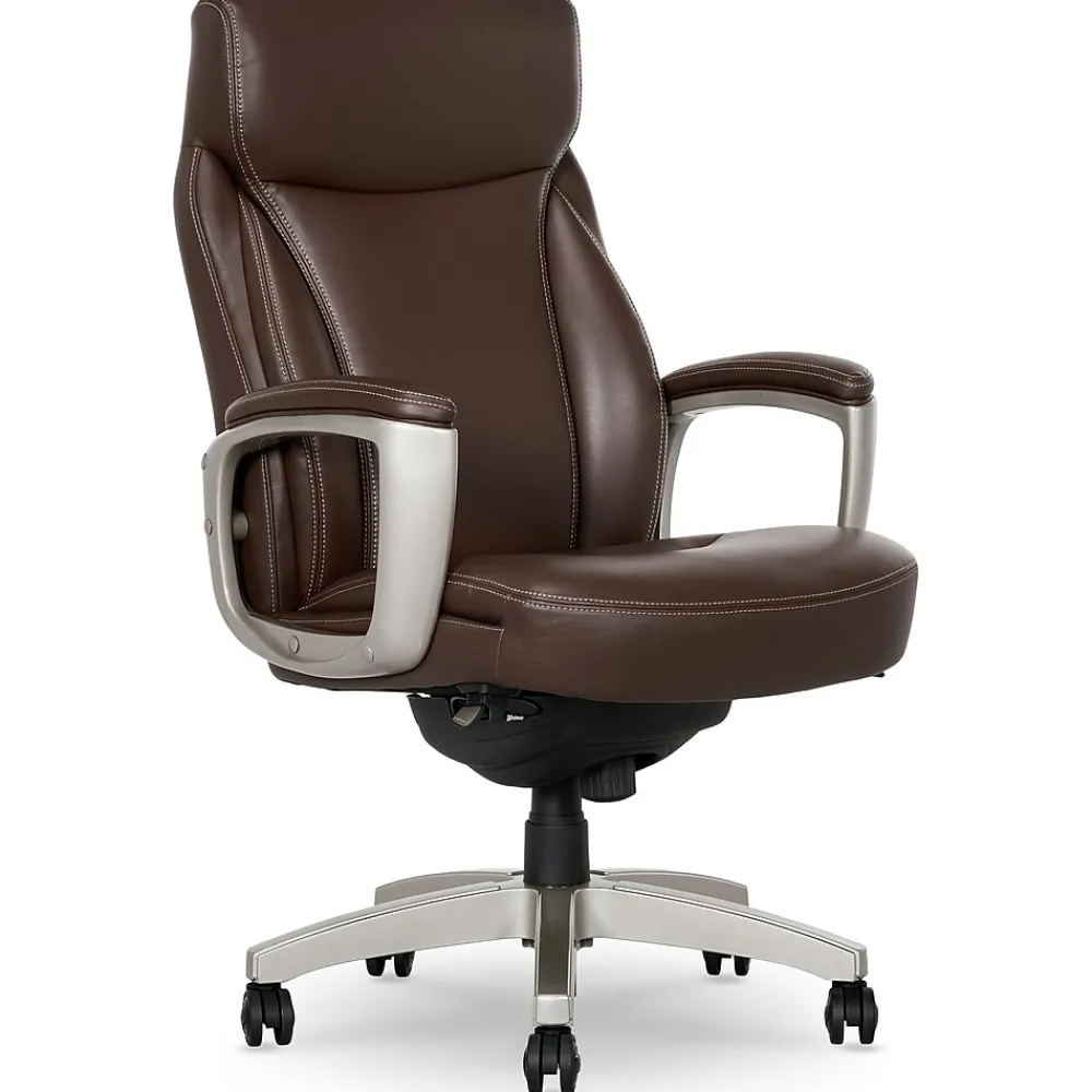 Ergonomic Chairs*La-Z-Boy Arcadian Bonded Leather Executive Chair, (60008) Brown
