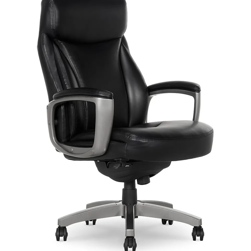 Ergonomic Chairs*La-Z-Boy Arcadian Bonded Leather Executive Chair, (60009) Black