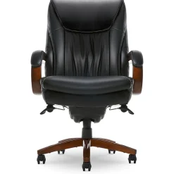 Office Chairs*La-Z-Boy Big & Tall Edmonton Ergonomic Bonded Leather Swivel Executive Chair, Black (45764A)