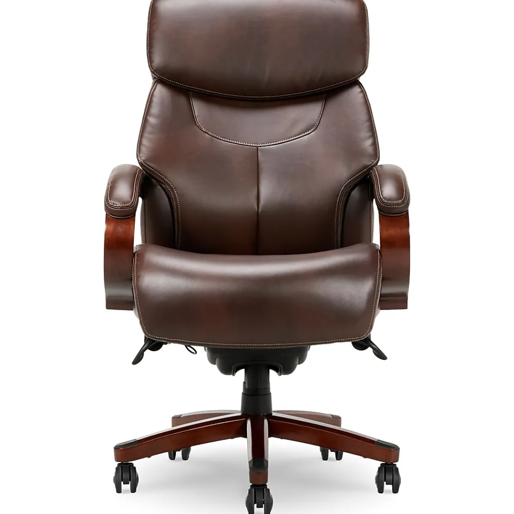 Ergonomic Chairs*La-Z-Boy Bradley Bonded Leather Executive Chair, Roasted Chestnut (44762) Brown