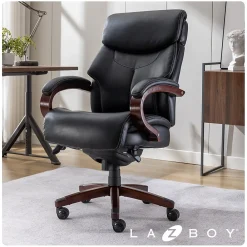 Ergonomic Chairs*La-Z-Boy Bradley Bonded Leather Executive Chair, (46089-CC) Black