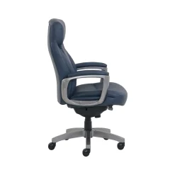 Office Chairs*La-Z-Boy Leather Swivel Executive Chair, Navy (51447XX)