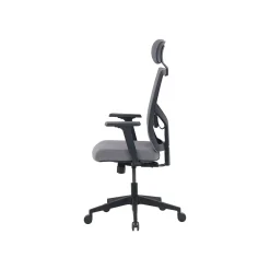 Ergonomic Chairs*La-Z-Boy Mesh Back Molded Foam Computer and Desk Chair, Gray (51448) Gray/White