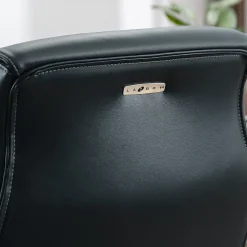 Ergonomic Chairs*La-Z-Boy Meyer Ergonomic Bonded Leather Swivel Executive Chair, (60082-NVY) Navy