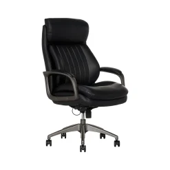 Ergonomic Chairs*La-Z-Boy Nova Ergonomic Polyurethane Swivel Executive Chair, (52372-BLK) Black