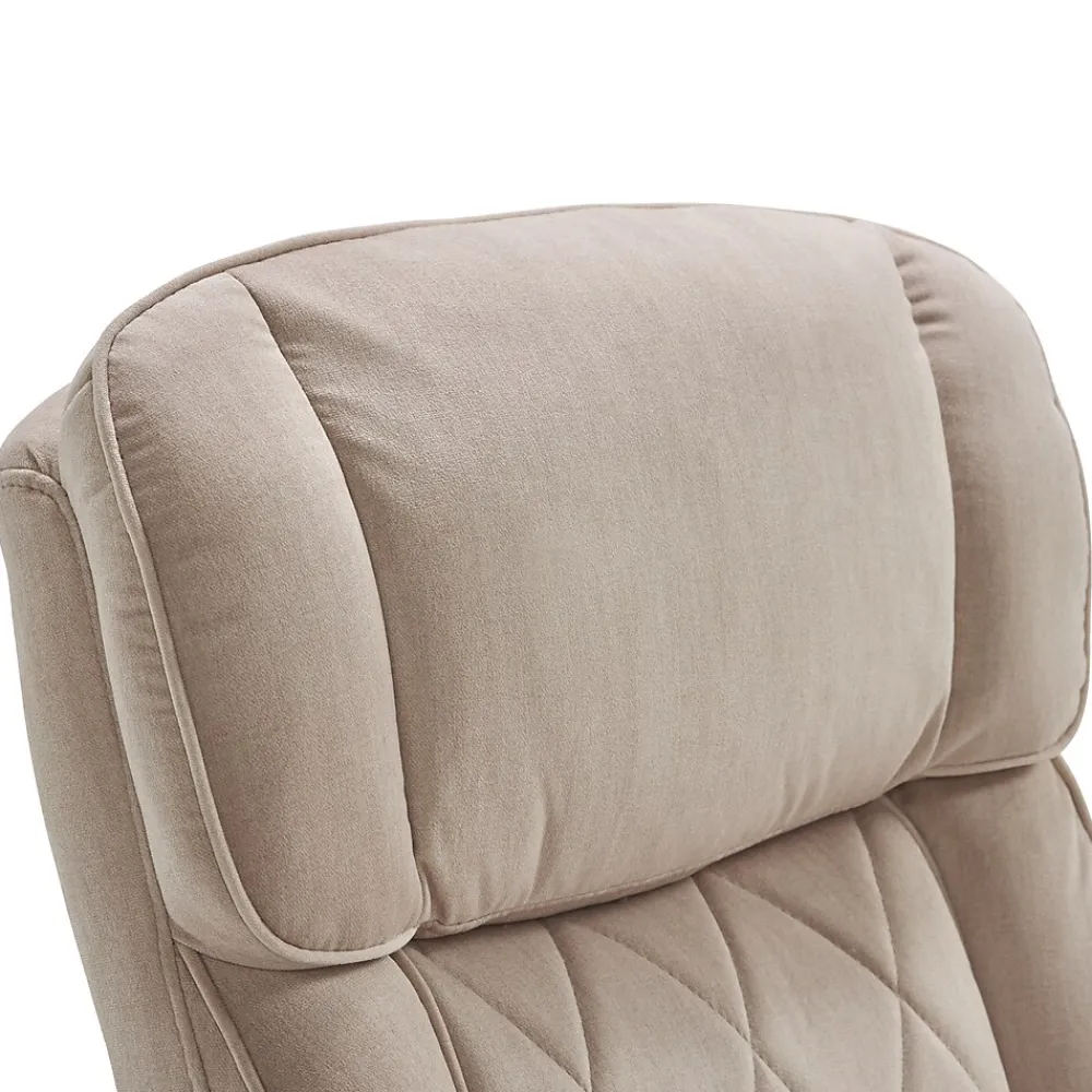 Ergonomic Chairs*La-Z-Boy Sutherland Ergonomic Fabric Swivel Computer and Desk Chair, (CHR10048D) Cream