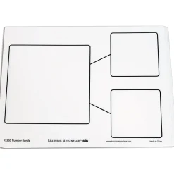 Dry Erase*Learning Advantage Dry Erase Boards - Number Bond - 10 Per Set - 2 Sets (CTU7300-2)