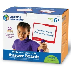 Dry Erase*Learning Resources Dry-Erase Boards, Answer Boards (LER0647)