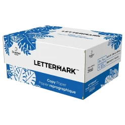 Copy Paper*Lettermark 8.5" x 11" Copy Paper, 20 lbs., 92 Brightness, 1250 Sheets/Carton (3968)