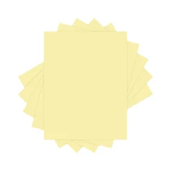 Multipurpose Paper*Lettermark Colors 30% Recycled Colored Paper, 20 lbs., 8.5" x 11", Canary, 500 Sheets/Ream (94290)