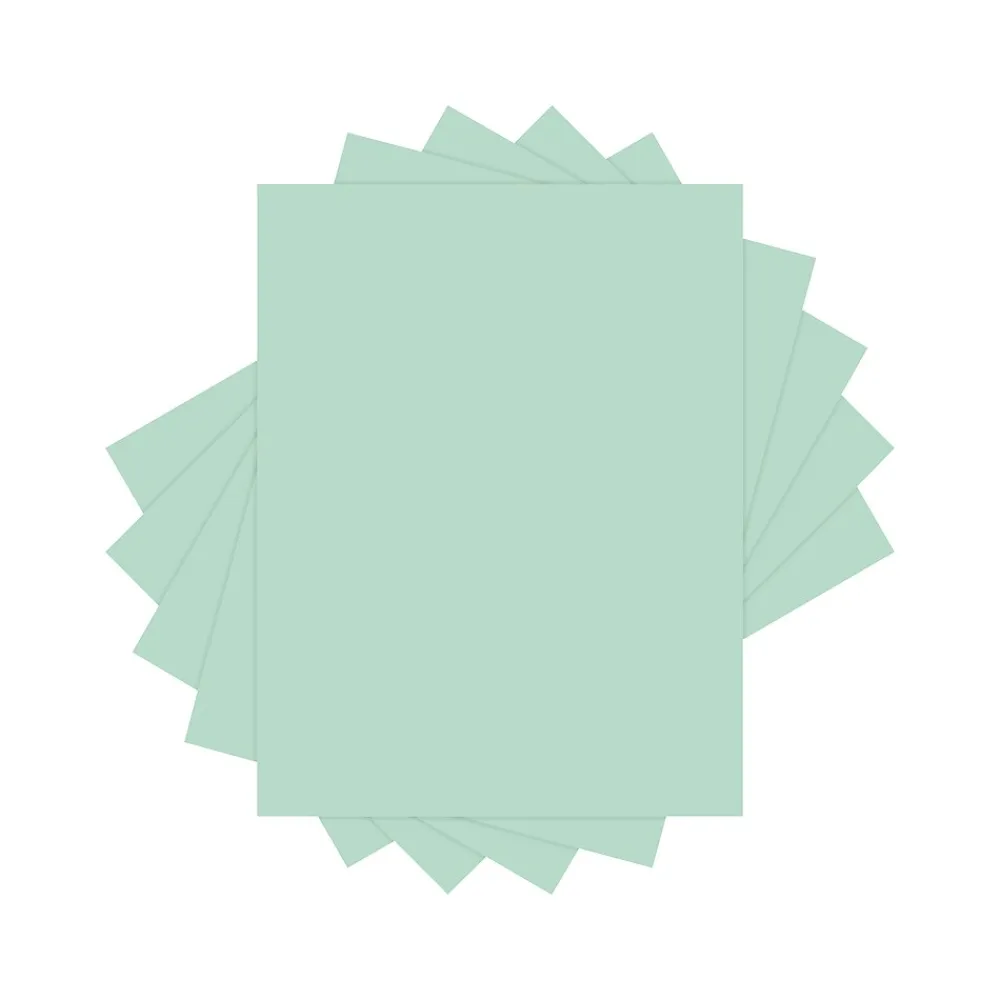 Multipurpose Paper*Lettermark Colors 30% Recycled Colored Paper, 20 lbs., 8.5" x 11", Green, 500 Sheets/Ream (94304)
