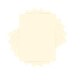 Large Quantity Paper*Lettermark Colors 30% Recycled Colored Paper, 20 lbs., 8.5" x 11", Ivory, 500 Sheets/Ream (94308)