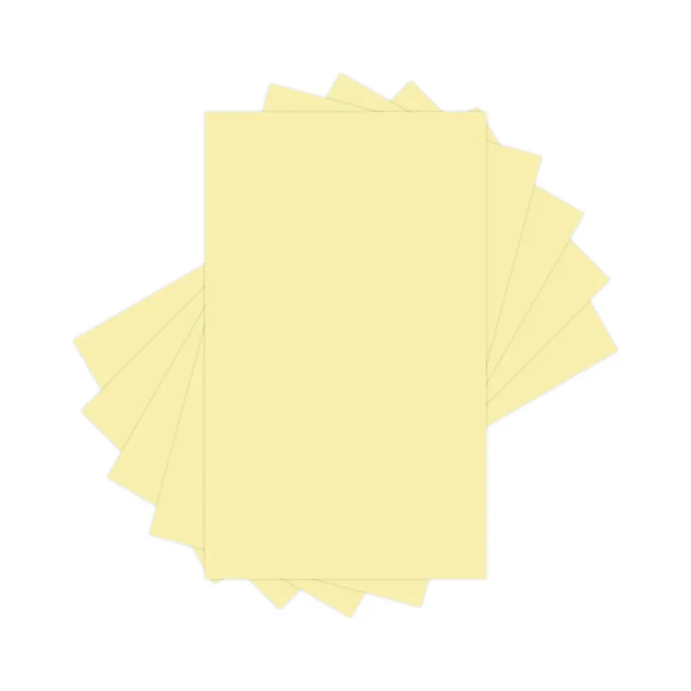 Multipurpose Paper*Lettermark Colors 30% Recycled 8.5" x 14" Colored Paper, 20 lbs., Canary, 500 Sheets/Ream (94292RM)