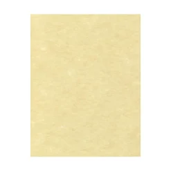 Card Stock*LUX 65 lb. Cardstock Paper, 8.5" x 11", Gold Parchment, 50 Sheets/Pack (81211-C-41-50)