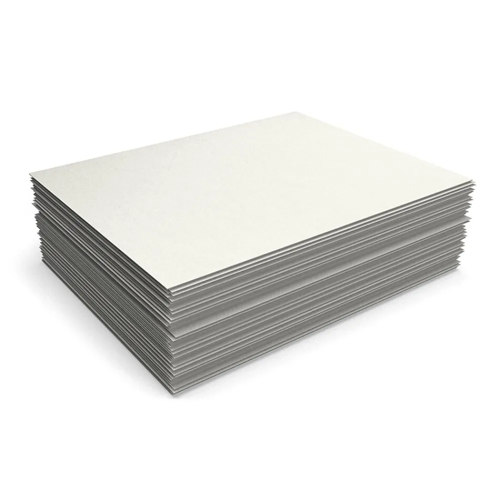 Card Stock*LUX 105 lb. Cardstock Paper, 8.5" x 11", Quartz Metallic, 50 Sheets/Pack (81211-C-72-50)