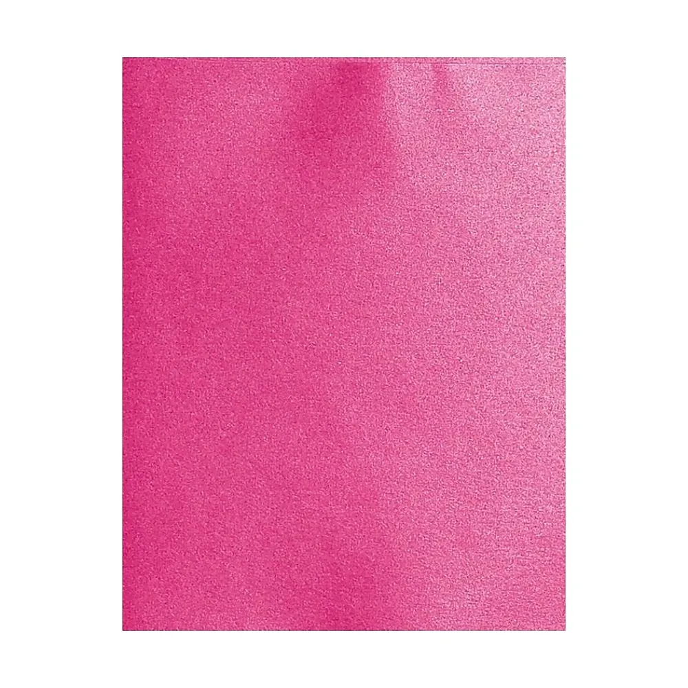 Card Stock*LUX 105 lb. Cardstock Paper, 8.5" x 11", Azalea Metallic, 500 Sheets/Pack (81211-C-07-500)