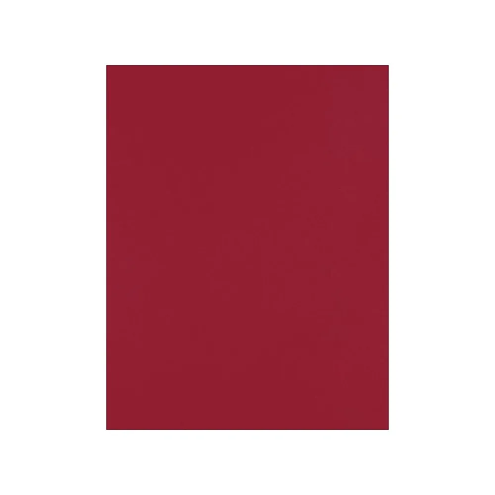 Card Stock*LUX 100 lb. Cardstock Paper, 8.5" x 11", Garnet, 250 Sheets/Pack (81211-C-101-250)