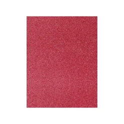 Card Stock*LUX 105 lb. Cardstock Paper, 8.5" x 11", Holiday Red Sparkle, 50 Sheets/Pack (81211-C-MS08-50)