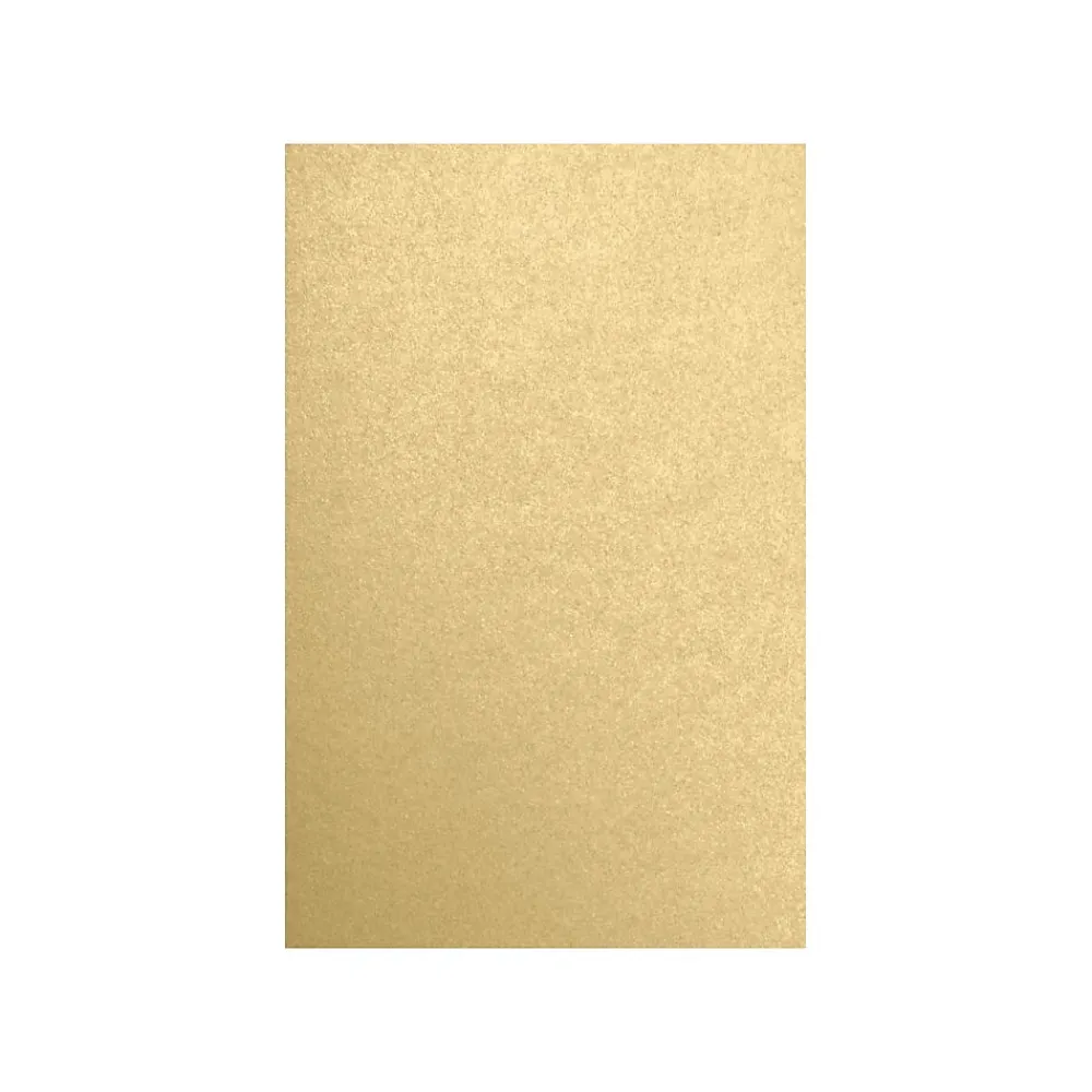 Card Stock*LUX 105 lb. Cardstock Paper, 11" x 17", Blonde Metallic, 50 Sheets/Pack (1117-C-BLON-50)