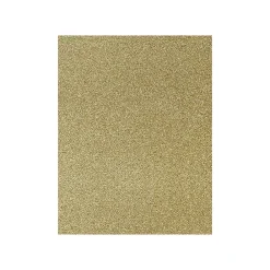 Card Stock*LUX 90 lb. Paper, 8.5" x 11", Gold Sparkle, 50 Sheets/Pack (81211-P-MS02-50)