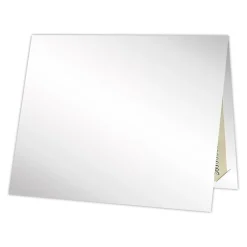 Awards & Certificates*LUX Certificate Holders, 9 1/2" x 11", White Gloss, 25/Pack (CHEL185SG1225)