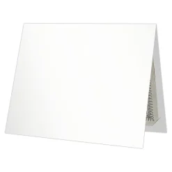 Awards & Certificates*LUX Certificate Holders, 9 1/2" x 11", Bright White Gloss, 50/Pack (CH91212WG12050)