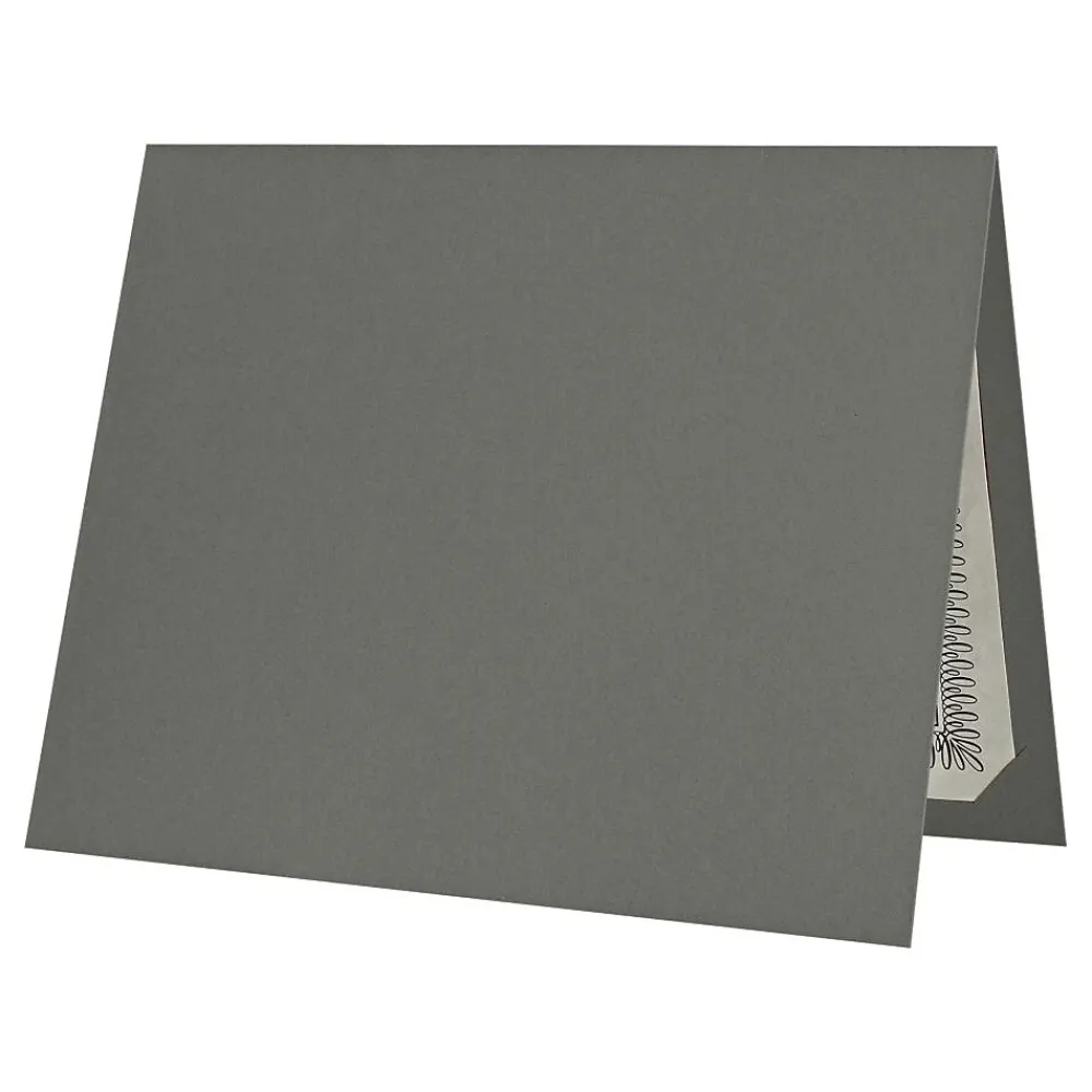 Awards & Certificates*LUX Certificate Holders, 9 1/2" x 11", Smoke Gray, 50/Pack (CH91212-22-50)