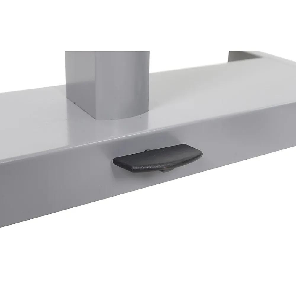 Standing Desks*Luxor Adjustable Gray Steel Student Desk 29"-43.5"H (STUDENT-P)