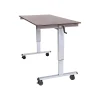 Standing Desks*Luxor 60"W Adjustable Desk, Laminate Wood (STANDUP-CF60-DW)
