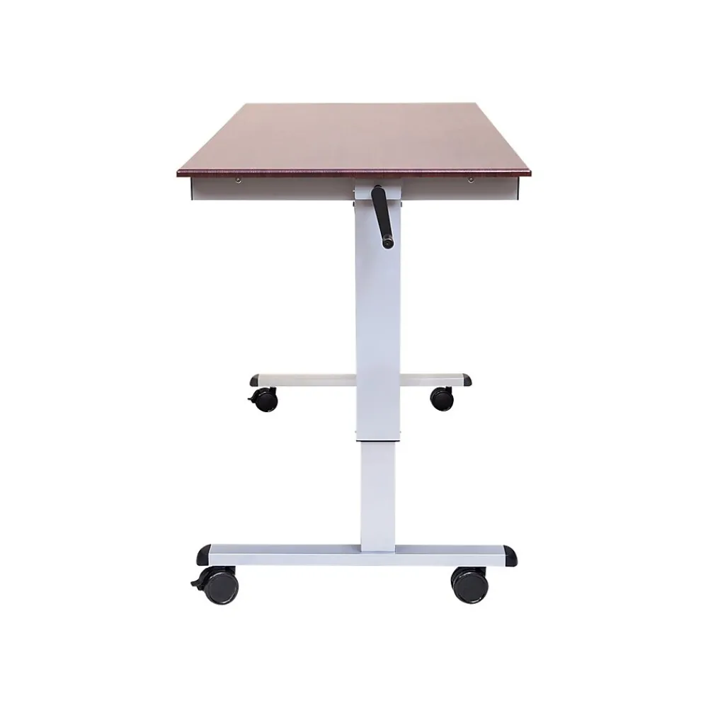 Standing Desks*Luxor 60"W Adjustable Desk, Laminate Wood (STANDUP-CF60-DW)