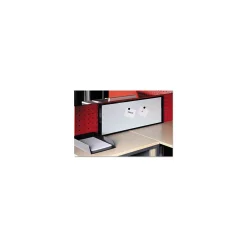 Dry Erase*MasterVision Cubicle Workstation Steel Dry-Erase Whiteboard, Aluminum Frame, 3' x 2' (MA16007705)