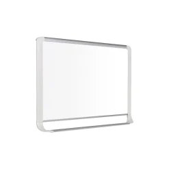 Dry Erase*MasterVision MVI Gold Ultra Lacquered Steel Dry-Erase Whiteboard, Plastic Frame, 6' x 4' (BVCMVI270205)