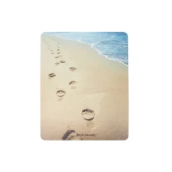 Chair Mats*Mind Reader Hard Floor Chair Mat, 47" x 35", Tan, Polycarbonate (BEACHMAT-ASST)