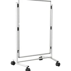 Dry Erase*Best-Rite Modifier XV Height Adjustable Easel, Melamine, 40" x 30", Silver