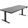 Standing Desks*Mount-It! Dual Motor 72"W Electric Adjustable Standing Desk, Black (MI-18122)