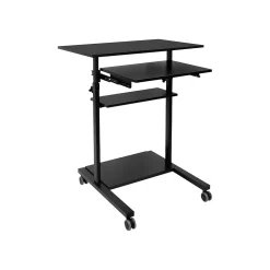 Standing Desks*Mount-It! Mobile 32"W Adjustable Standing Desk, Black (MI-7998B)