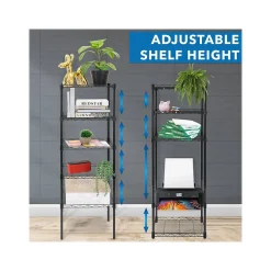 Shelving*Mount-It! 5-Tier Metal Shelving Unit, 17