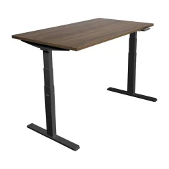 Standing Desks*Mount-It! Ultimate 55"W Electric Rectangular Adjustable Standing Desk, (MI-18080) Adrift/Black