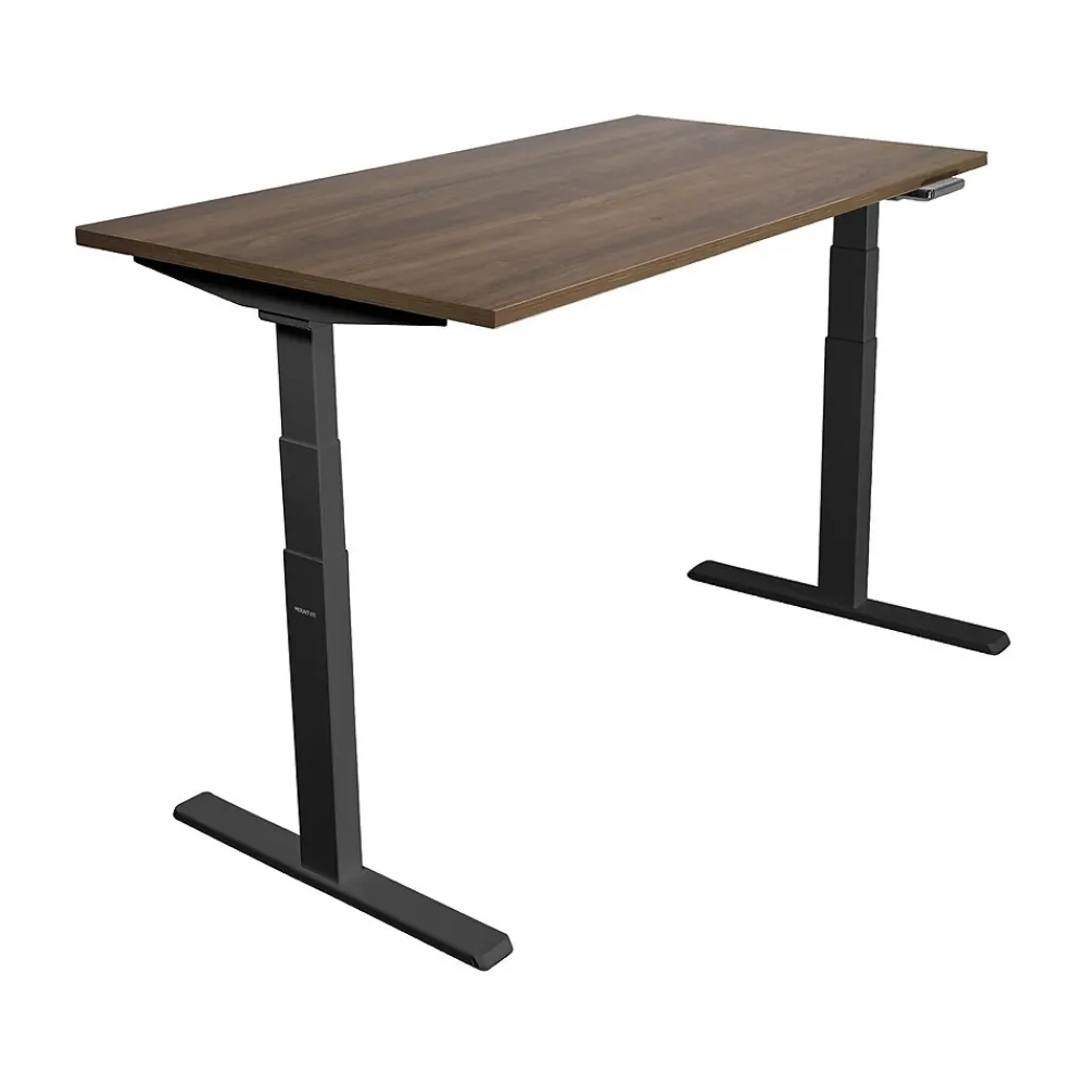 Standing Desks*Mount-It! Ultimate 55"W Electric Rectangular Adjustable Standing Desk, (MI-18080) Adrift/Black
