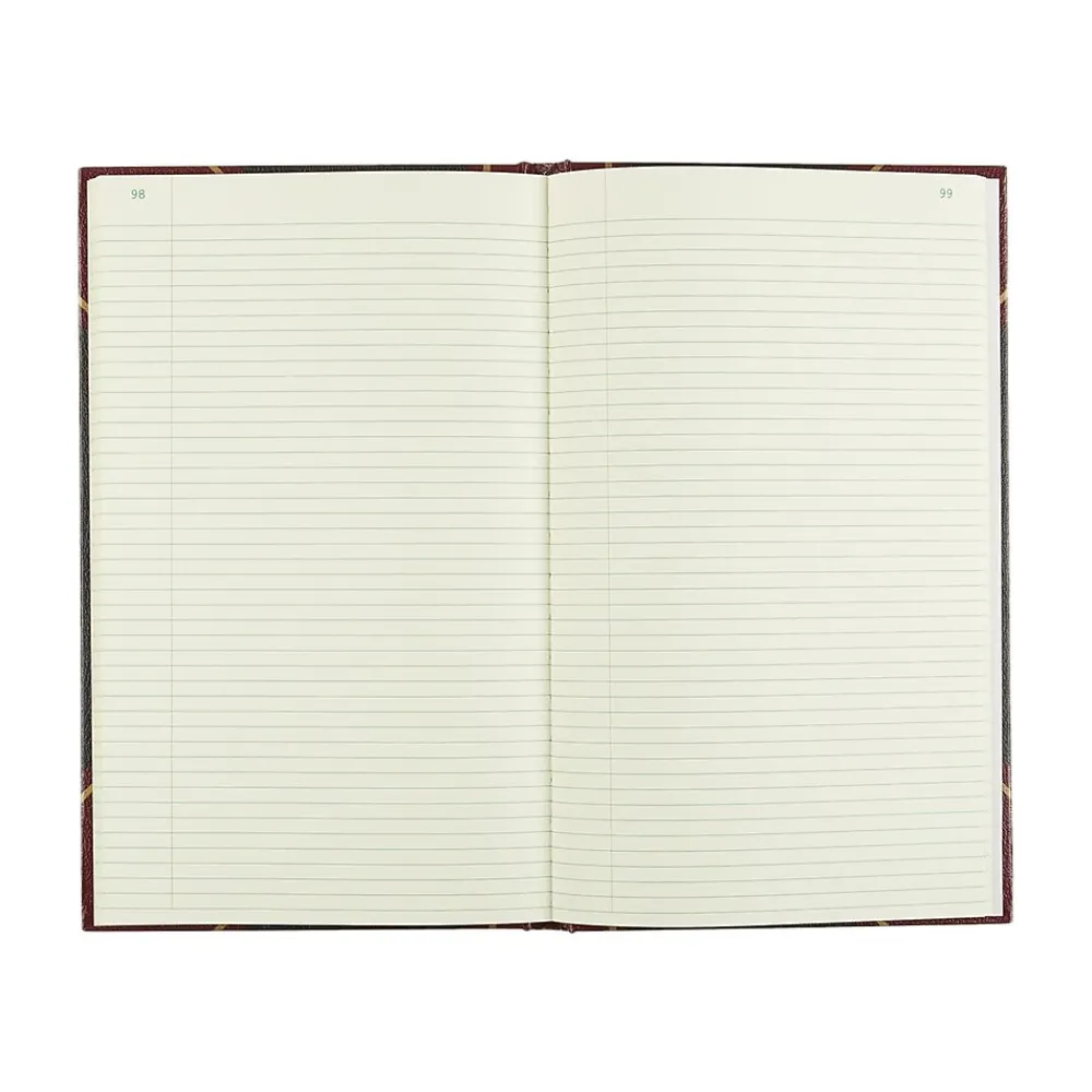 Accounting & Record Journals*National Brand National Texhide Series Record Book, 8.75" x 14.25", Black, 150 Sheets/Book (57131)