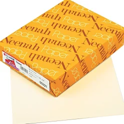 Resume Paper*Neenah Paper Neenah Classic® Linen Premium Writing Paper, Baronial Ivory