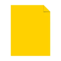 Card Stock*Neenah Paper Astrobrights 80 lb. Cover Paper, 12" x 18", Solar Yellow, 500 Sheets/Case (22736)