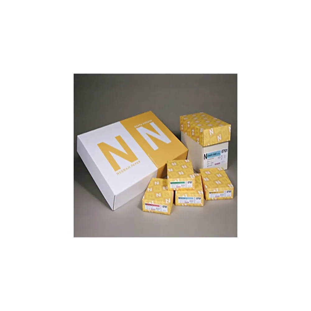 Resume Paper*Neenah Paper Classic 8.5" x 11" Business Paper, 24 lbs., Avon Brilliant White with Laid Finish, 500 Sheets/Ream (06511)