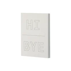 Post-It Notes*Post-it Noted by ® Grey Hi and Bye Notes, 2.9