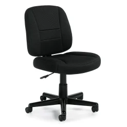 Office Chairs*Offices to go Armless Air Mesh Task Chair, Black (OTG11343B)