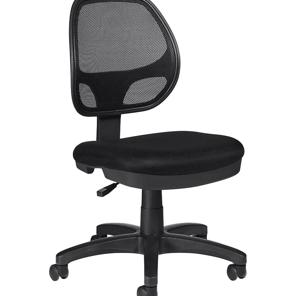 Office Chairs*Offices to go Armless Mesh Task Chair, Black (OTG11642B)