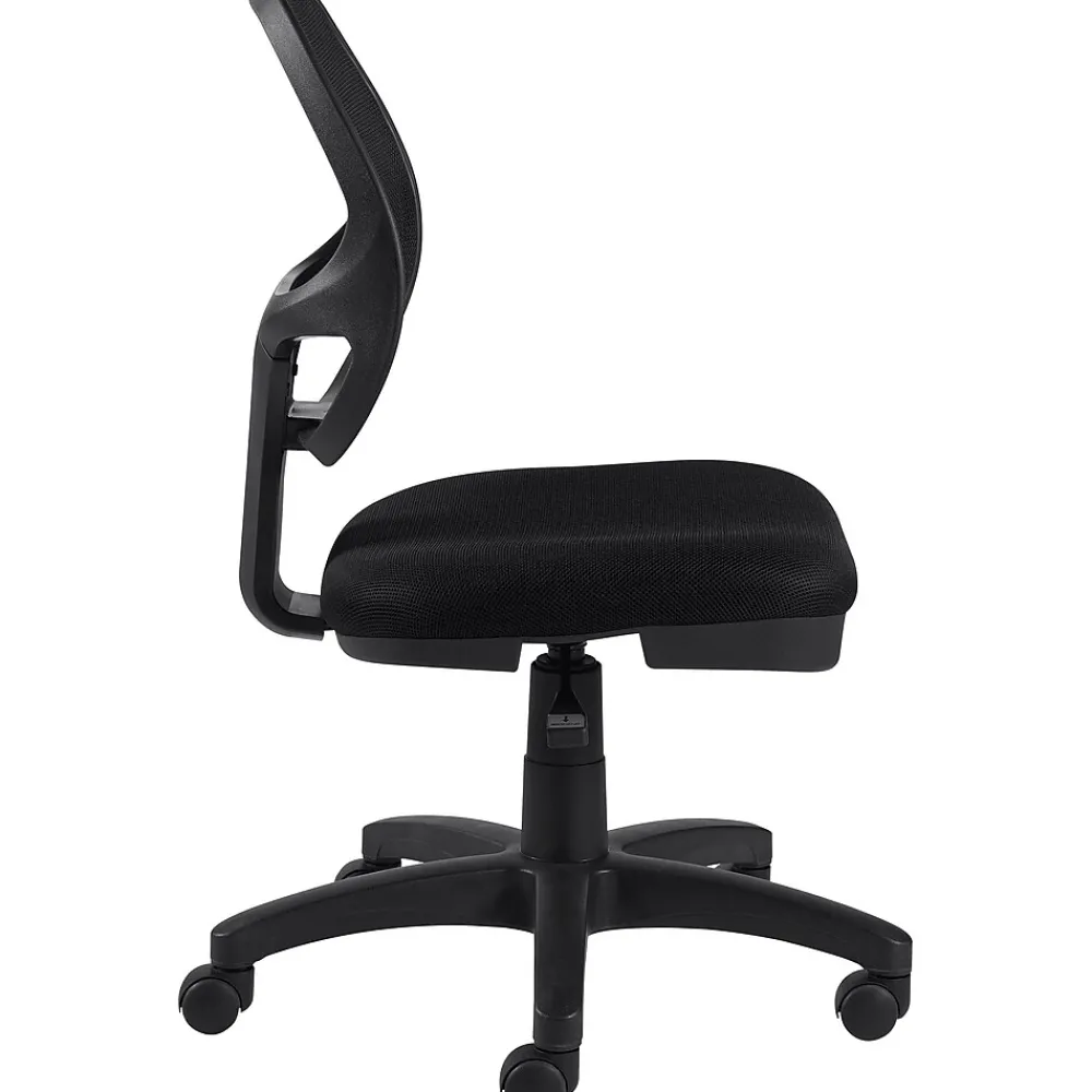Office Chairs*Offices to go Armless Mesh Task Chair, Black (OTG11642B)