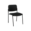 Folding & Stacking*Offices to go Fabric Armless Stacking Chair, Fabric, Black (OTG2748LQ10)
