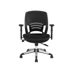 Office Chairs*Offices to go Fabric Manager Chair, Mesh Black (OTG11686B)