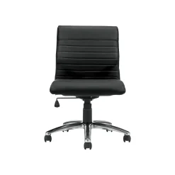 Office Chairs*Offices to go Faux Leather Task Chair, Black (OTG11735PU30/BL20)
